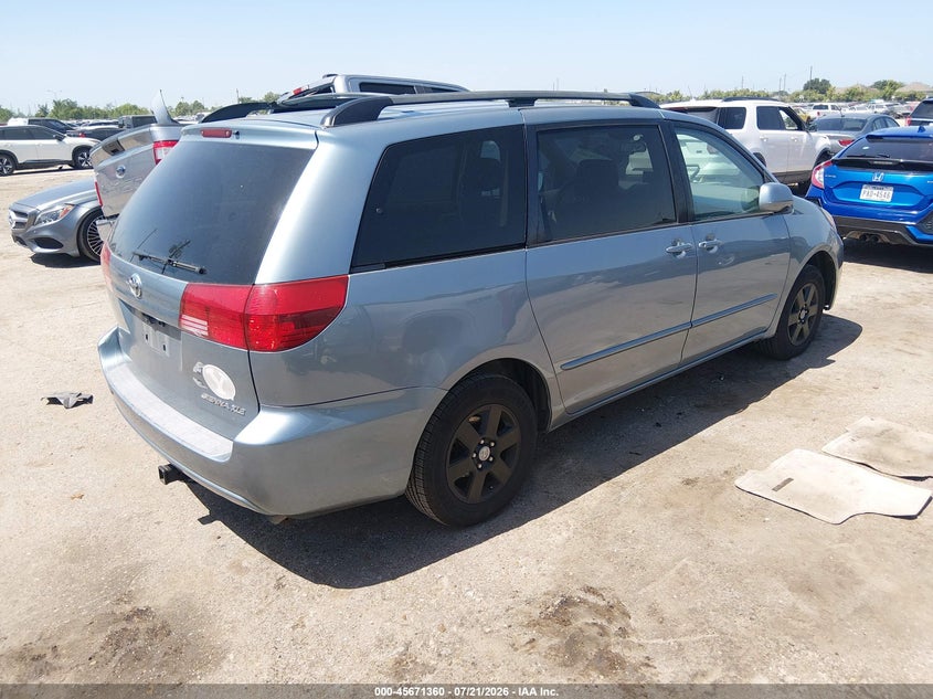 2005 Toyota Sienna Xle VIN: 5TDZA22C45S332762 Lot: 45671360