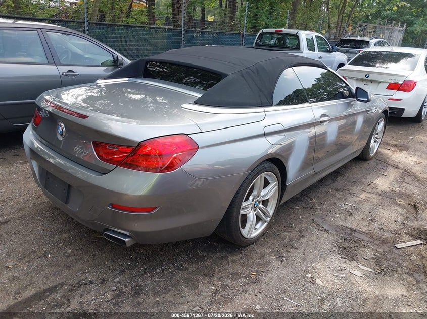 2012 BMW 650I auction photo 4