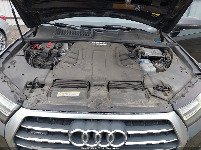 2017 Audi Q7 3.0T Premium VIN: WA1LAAF75HD033434 Lot: 45671383