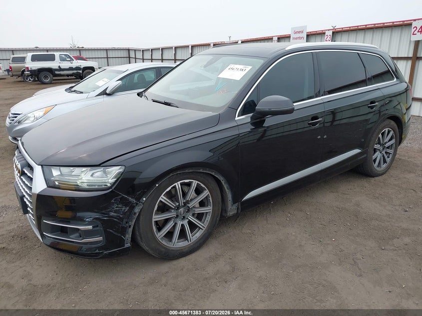 2017 Audi Q7 3.0T Premium VIN: WA1LAAF75HD033434 Lot: 45671383
