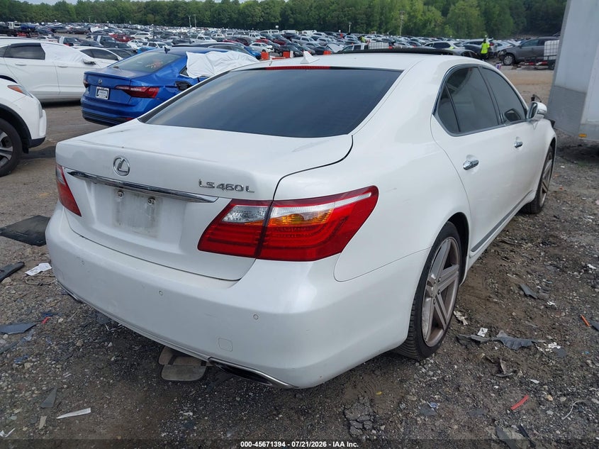Vin: jthgl5ef5c5045232, lot: 46169994, lexus ls 460 l 20124