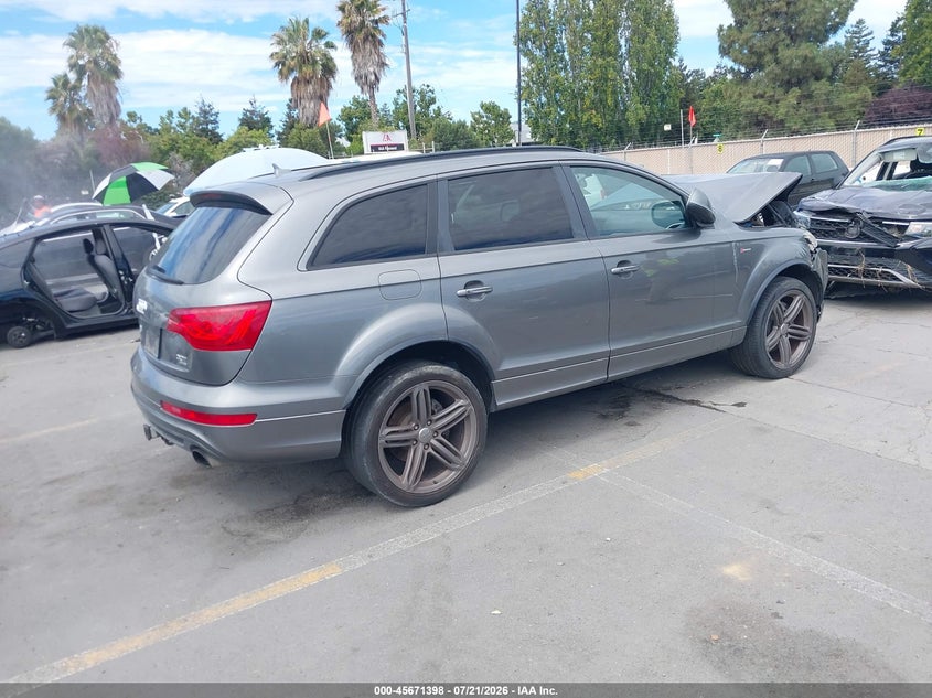 Vin: wa1dgafe9fd017591, lot: 46169998, audi q7 3.0t s line prestige 20154