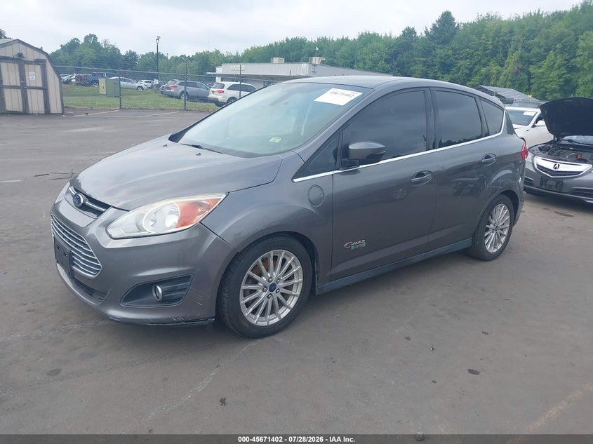 Vin: 1fadp5cu2dl523264, lot: 46170002, ford c-max energi sel 20132