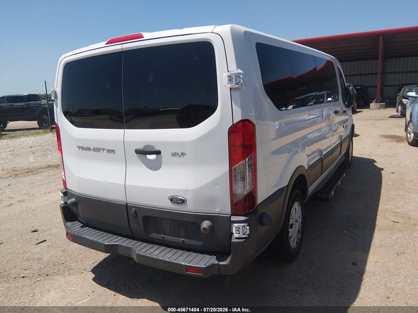 Vin: 1fbzx2zm4fka97922, lot: 46170004, ford transit-350 xlt 20154