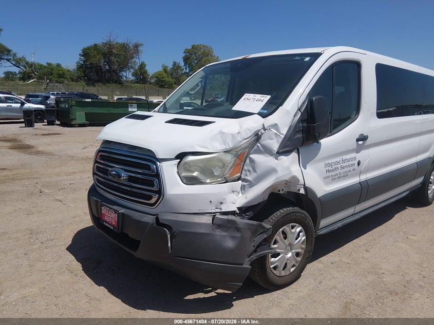 2015 Ford Transit-350 Xlt VIN: 1FBZX2ZM4FKA97922 Lot: 45671404