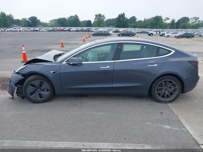 2019 Tesla Model 3 Long Range/Mid Range/Standard Range/Standard Range Plus VIN: 5YJ3E1EA6KF411039 Lot: 45671410