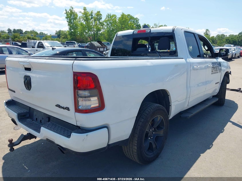 Vin: 1c6srfbt8nn134071, lot: 46170035, ram 1500 big horn  4x4 6'4 box 20224