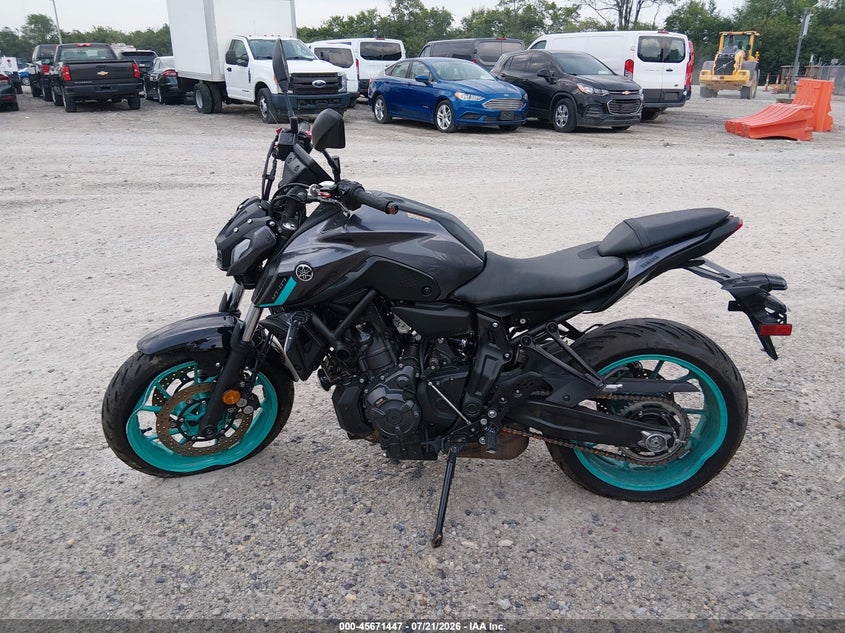 2024 Yamaha Mt07 VIN: JYARM32E1RA009637 Lot: 45671447