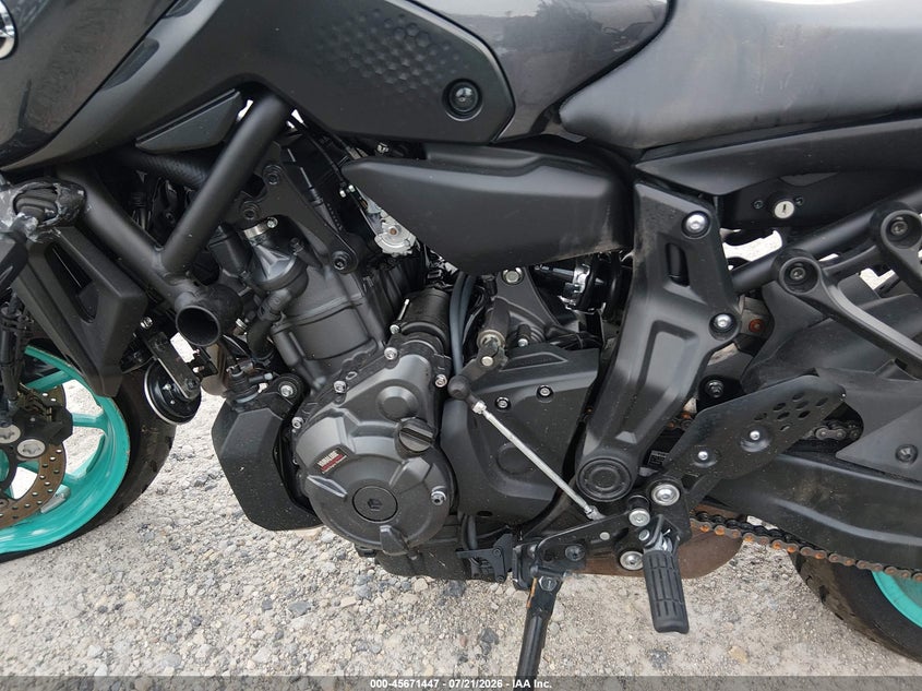 2024 Yamaha Mt07 VIN: JYARM32E1RA009637 Lot: 45671447