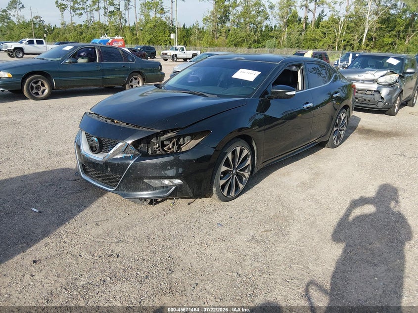 Vin: 1n4aa6ap2gc387200, lot: 46170064, nissan maxima 3.5 sr 20162