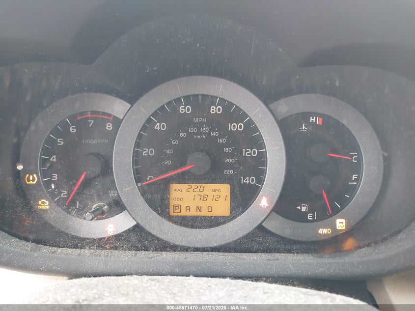 2009 TOYOTA RAV4 auction photo 7