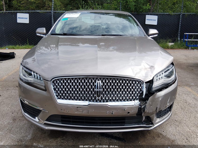 2019 Lincoln Mkz Hybrid Reserve Ii VIN: 3LN6L5MU1KR628613 Lot: 45671477