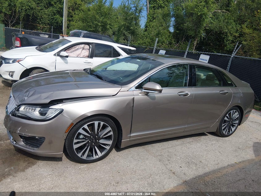 2019 Lincoln Mkz Hybrid Reserve Ii VIN: 3LN6L5MU1KR628613 Lot: 45671477