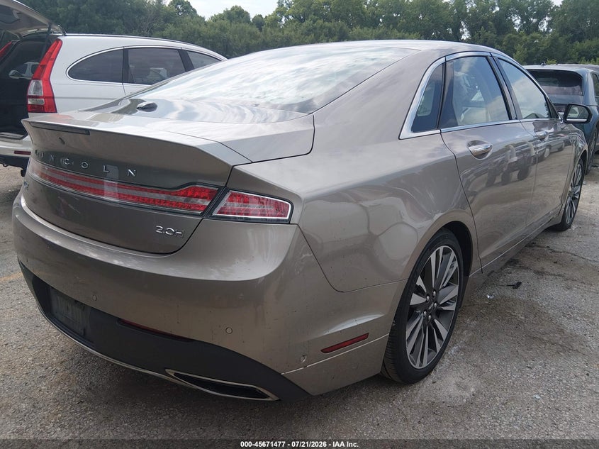 2019 LINCOLN MKZ HYBRID auction photo 4