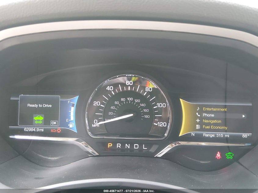 2019 LINCOLN MKZ HYBRID auction photo 7