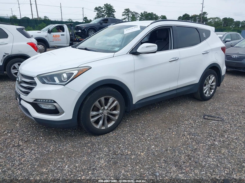 Vin: 5xyzudla0hg458022, lot: 46170090, hyundai santa fe sport 2.0t 20172