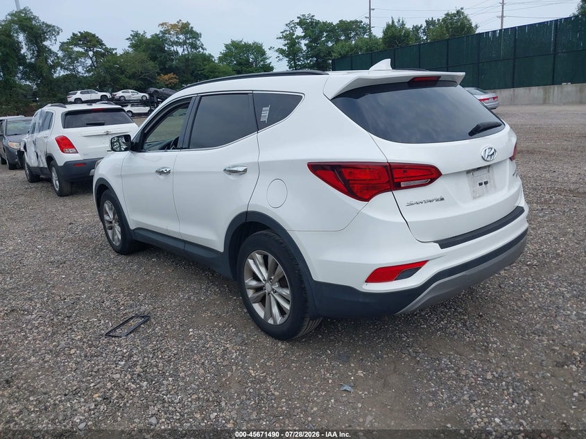 Vin: 5xyzudla0hg458022, lot: 46170090, hyundai santa fe sport 2.0t 20173