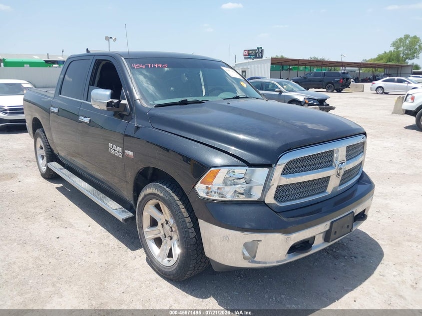 2017 Ram 1500 Lone Star Silver 4X4 5'7 Box VIN: 1C6RR7LT7HS656389 Lot: 45671495