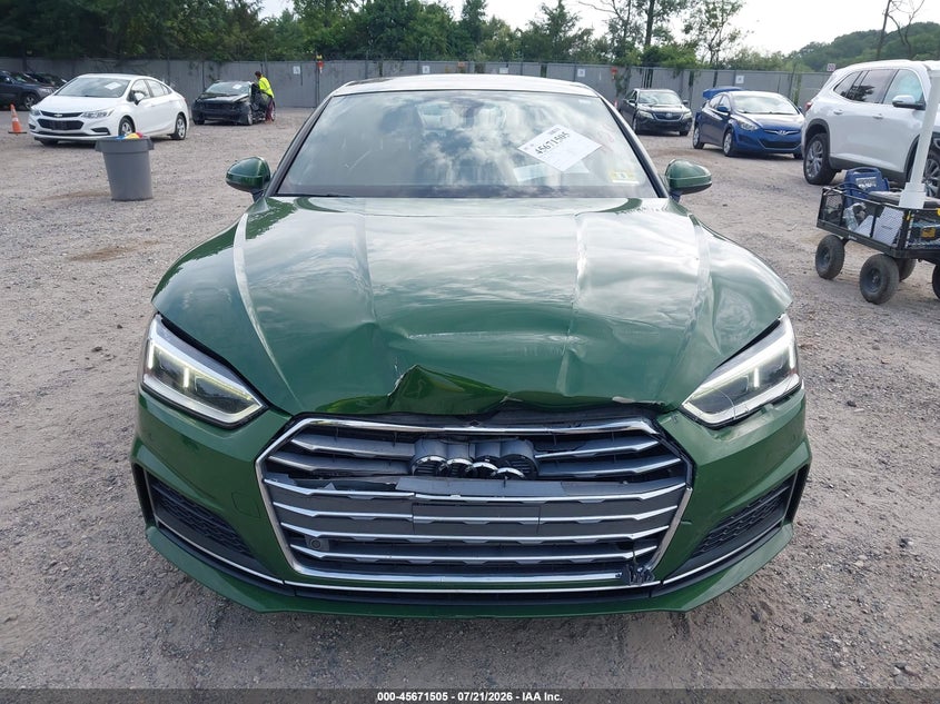 2019 Audi A5 45 Premium VIN: WAUENCF53KA055466 Lot: 45671505