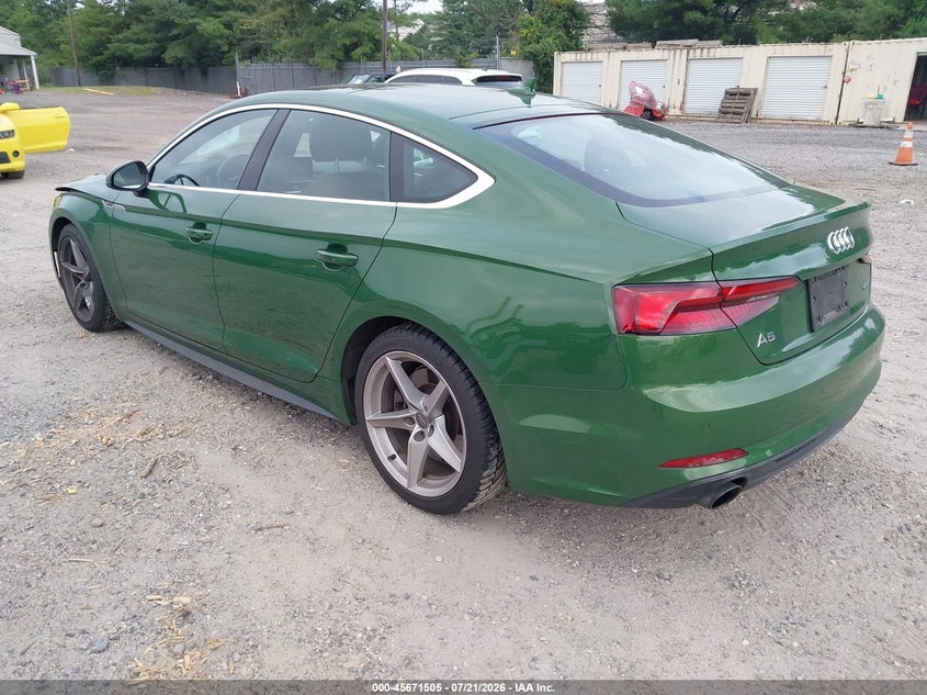 2019 Audi A5 45 Premium VIN: WAUENCF53KA055466 Lot: 45671505