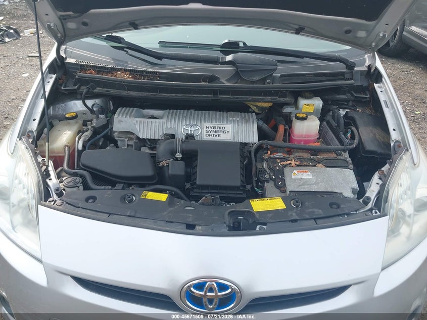 2010 Toyota Prius Ii VIN: JTDKN3DU7A5090017 Lot: 45671509