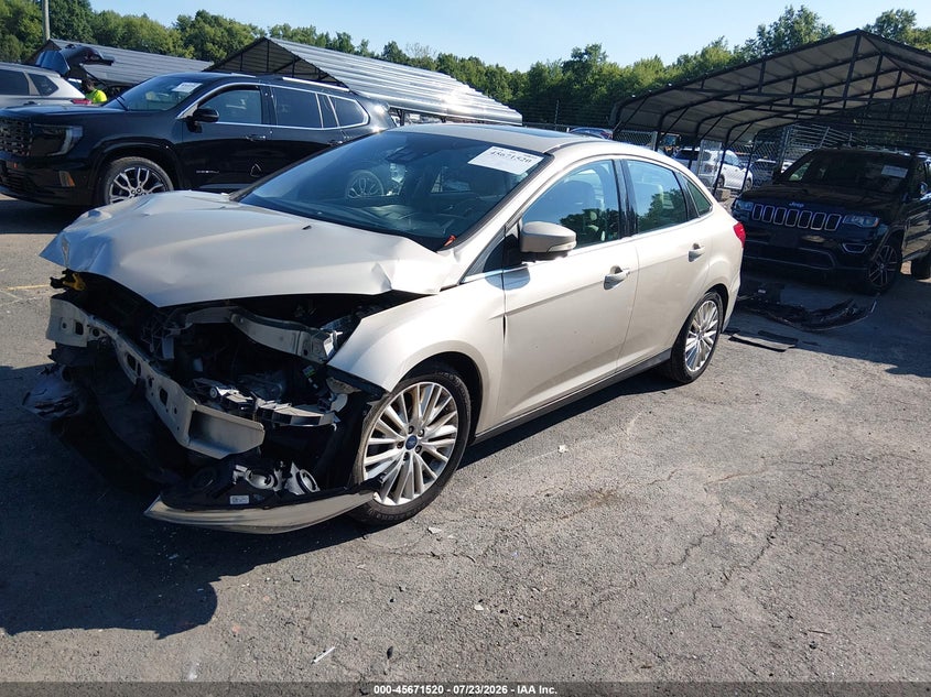 Vin: 1fadp3j29hl302059, lot: 46170120, ford focus titanium 20172