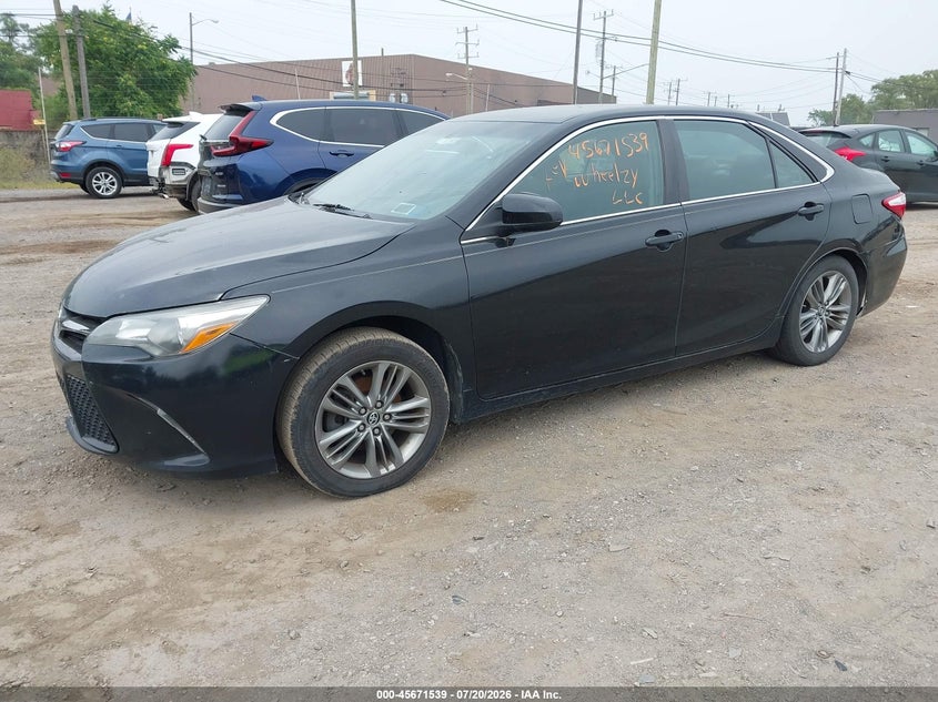 2015 Toyota Camry, Обычный износ, IAAI, VIN 4T1BF1FK9FU049829 — фото 2