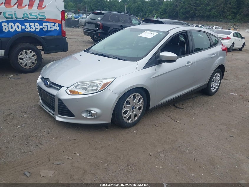 Vin: 1fahp3k23cl326849, lot: 46170152, ford focus se 20122
