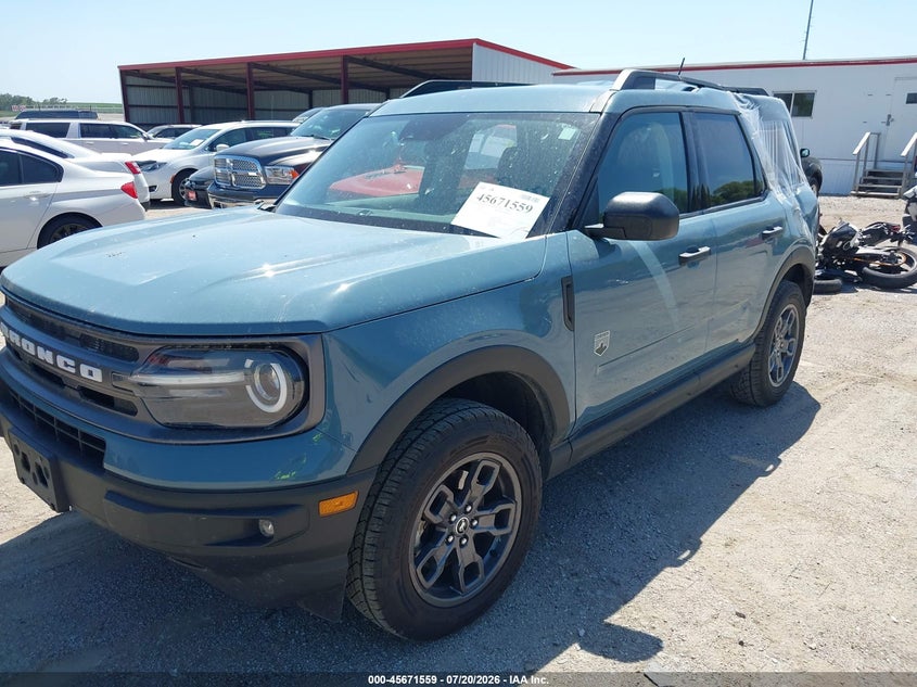 2022 Ford Bronco Sport Big Bend VIN: 3FMCR9B69NRE35255 Lot: 45671559