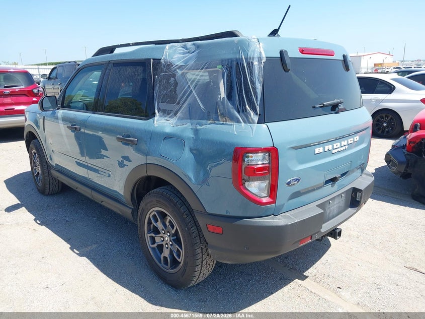 2022 Ford Bronco Sport Big Bend VIN: 3FMCR9B69NRE35255 Lot: 45671559