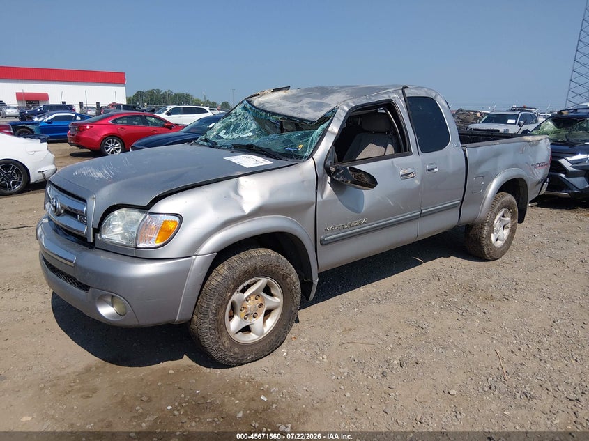 2004 Toyota Tundra, Rollover, IAAI, VIN 5TBBT44124S455342 — photo 2