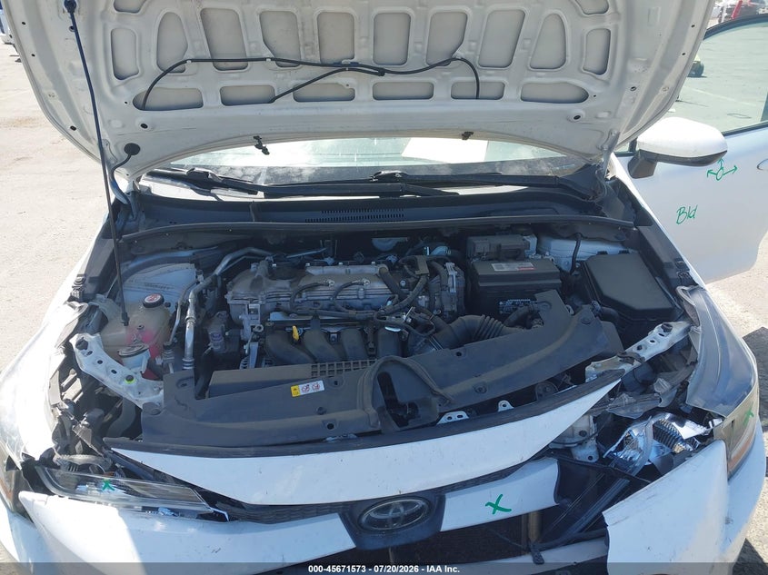 2020 Toyota Corolla Le VIN: 5YFEPRAE1LP097364 Lot: 45671573