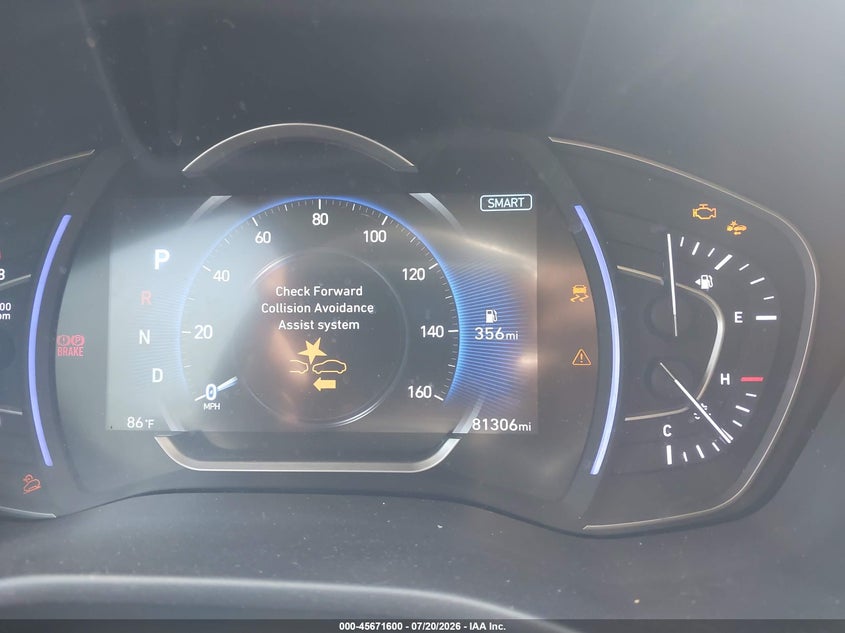 2020 Hyundai Santa Fe Sel VIN: 5NMS3CAD9LH236637 Lot: 45671600