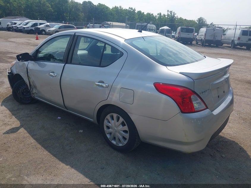 Vin: 3n1cn7ap0hk443078, lot: 46170201, nissan versa 1.6 sv 20173