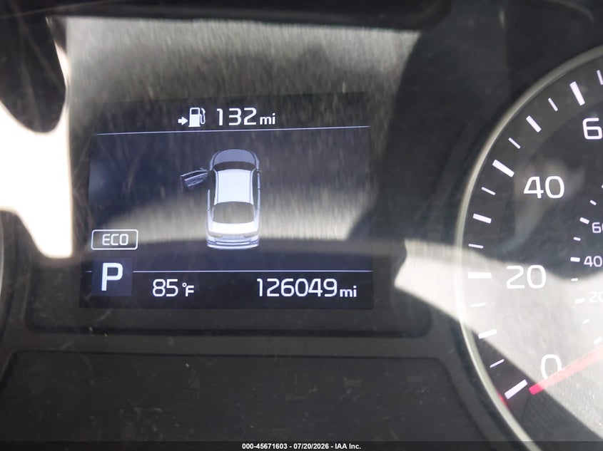 2019 Kia Optima Lx VIN: 5XXGT4L39KG370724 Lot: 45671603