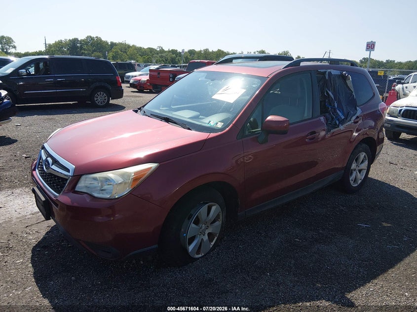 2014 Subaru Forester 2.5i Premium JF2SJAEC9EH505463 photo 1