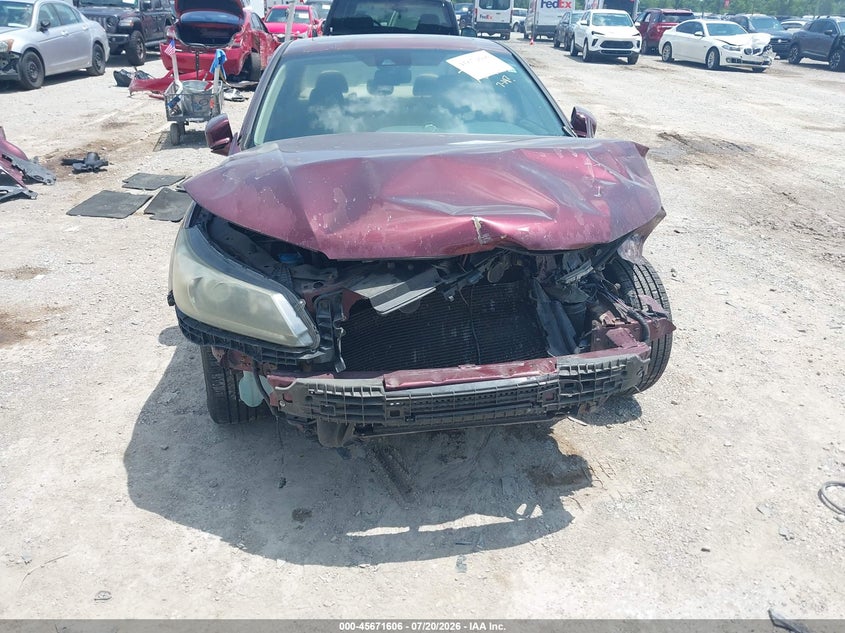 2014 Honda Accord Ex-L VIN: 1HGCR2F88EA017840 Lot: 45671606