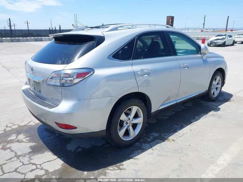 Vin: 2t2bk1ba5ac080056, lot: 46170208, lexus rx 350 20104