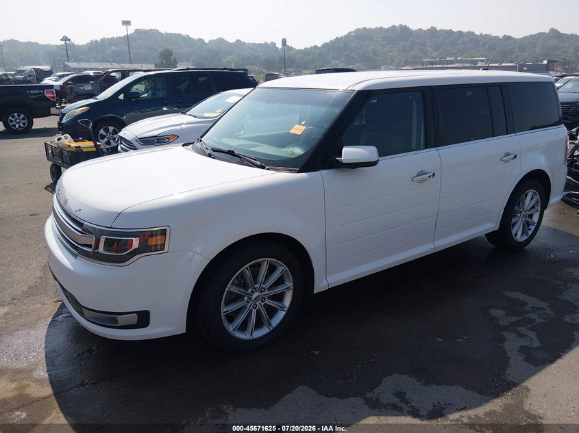 Vin: 2fmgk5d84kba35157, lot: 46170225, ford flex limited 20192