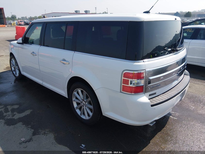 Vin: 2fmgk5d84kba35157, lot: 46170225, ford flex limited 20193
