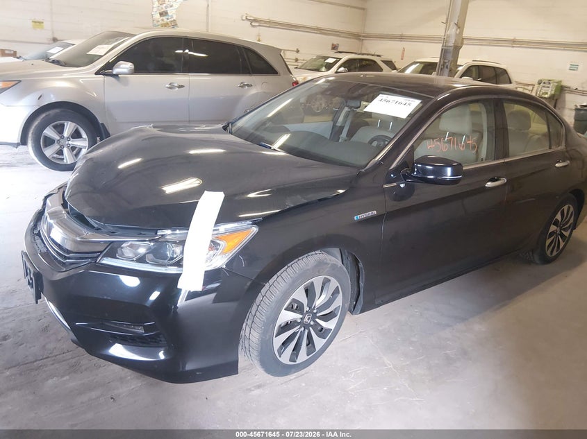 2017 HONDA ACCORD HYBRID auction photo 2