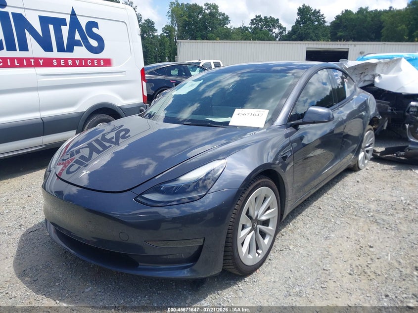 Vin: 5yj3e1ea6pf429225, lot: 46170247, tesla model 3 rear-wheel drive 20232