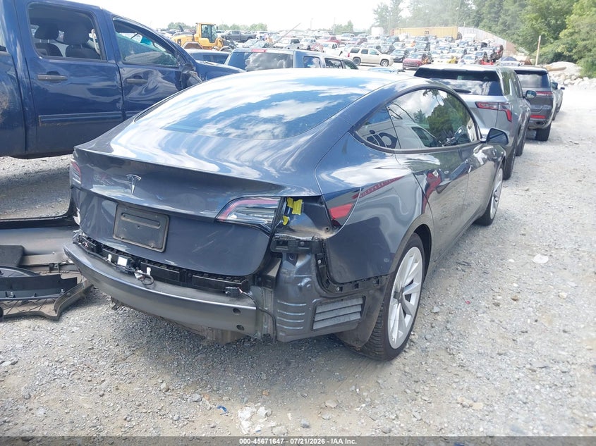 Vin: 5yj3e1ea6pf429225, lot: 46170247, tesla model 3 rear-wheel drive 20234