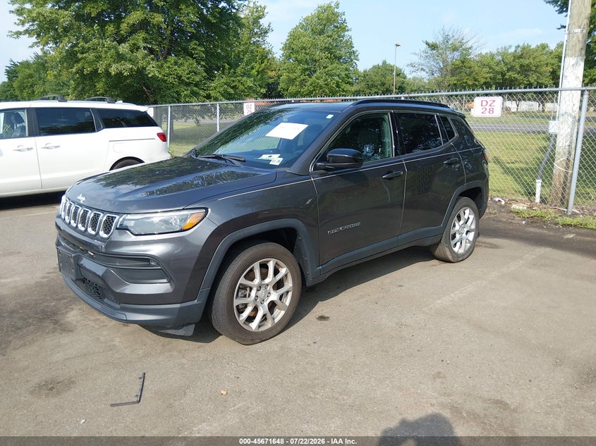 Vin: 3c4njdfn5pt535688, lot: 46170248, jeep compass latitude lux fwd 20232