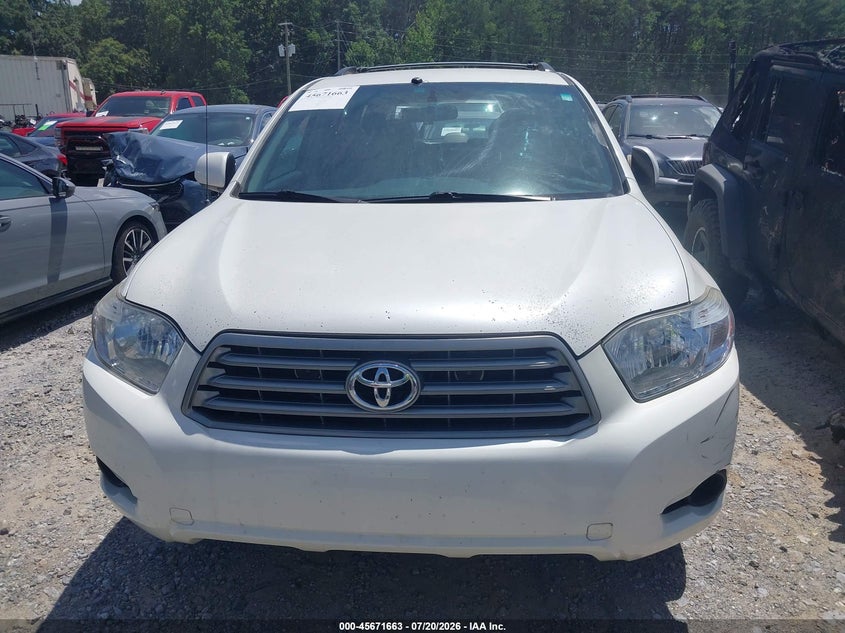 2008 Toyota Highlander VIN: JTEES41A182034961 Lot: 45671663