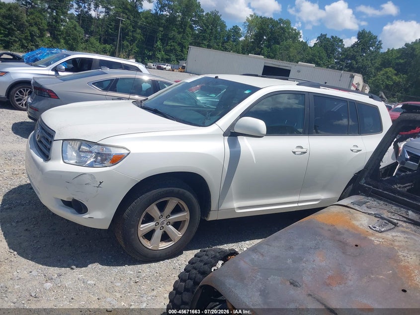 2008 Toyota Highlander VIN: JTEES41A182034961 Lot: 45671663