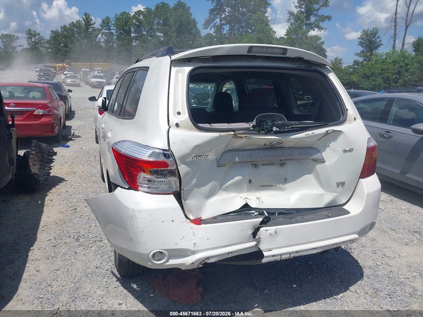 2008 Toyota Highlander VIN: JTEES41A182034961 Lot: 45671663