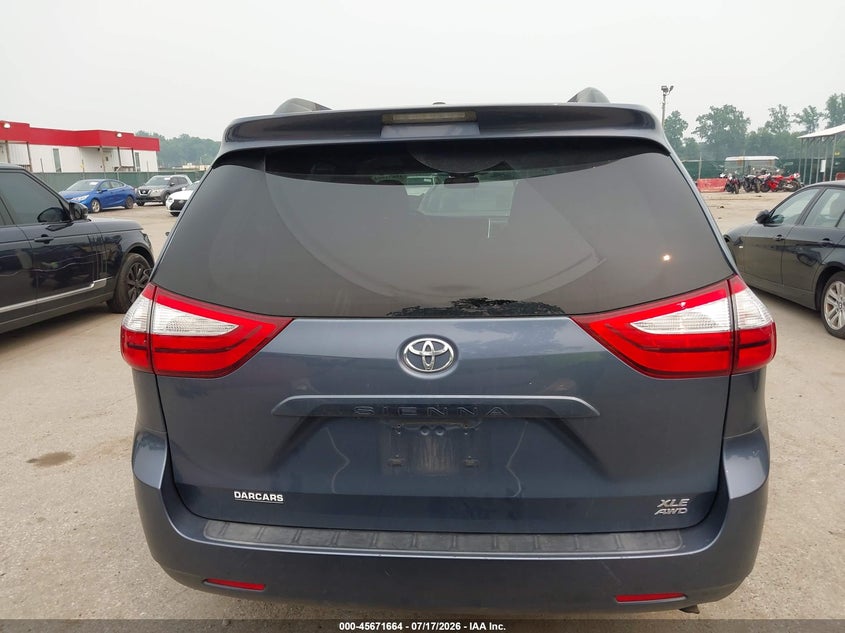 2017 Toyota Sienna Xle 7 Passenger VIN: 5TDDZ3DC3HS162386 Lot: 45671664