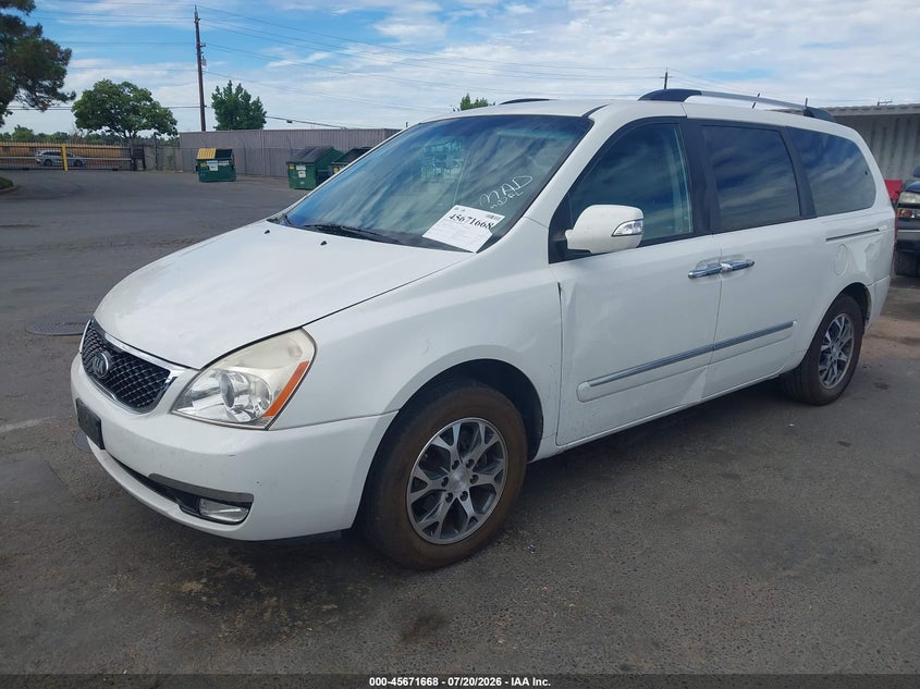 Vin: kndmh4c72e6573531, lot: 46170268, kia sedona ex 20142