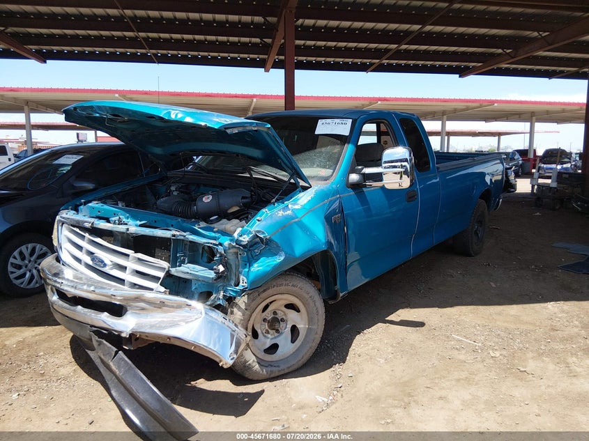 1997 Ford F-150, Front End, IAAI, VIN 1FTDX1762VKC66029 — photo 2